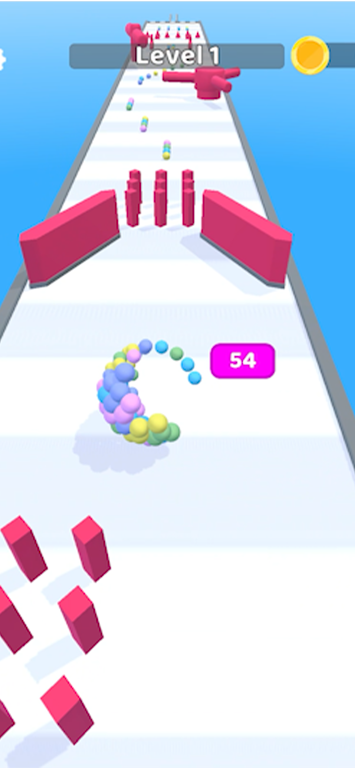 Schermata Orbeez Run 3D Mod 2