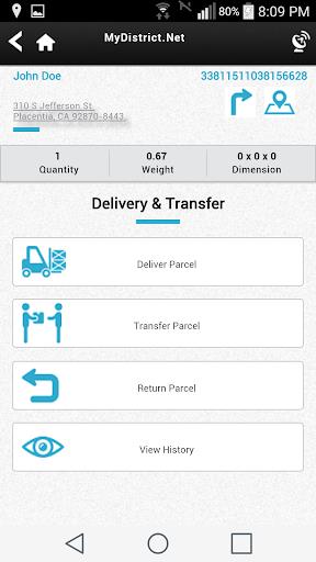 MyDistrict Delivery app ဖန်သားပြင်ဓာတ်ပုံ 3