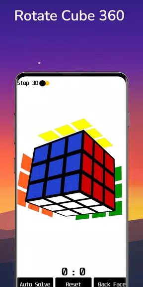 Rubik's Cube Solver - 3D Cube ဖန်သားပြင်ဓာတ်ပုံ 0