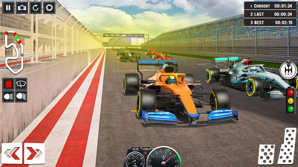 Formula Racing Car Racing Game Zrzut ekranu 0