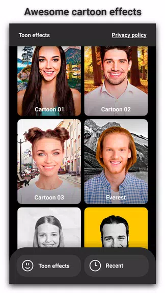 Toon: Cartoon Photo Editor ภาพหน้าจอ 1