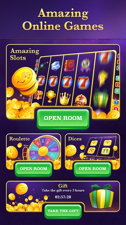 Amazing Casino Games & Slots Captura de tela 0