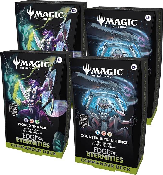 Magic: The Gathering Edge of Eternities Commander Deck Bundle