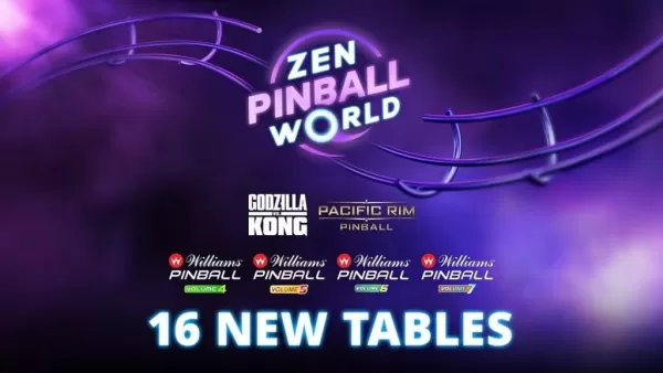 “ Zen Pinball World在三包中以16個新桌子擴展”