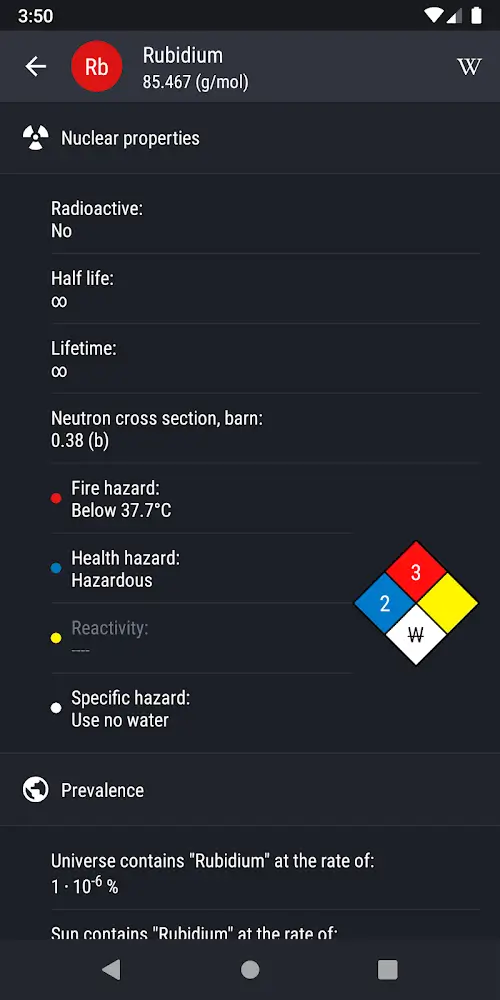 Periodic Table 2023 PRO Ekran Görüntüsü 2