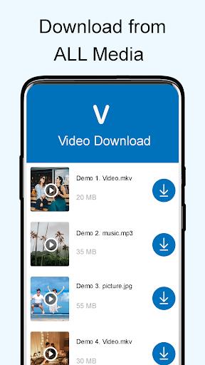 X Hot Video Downloader- Free Video Downloader 2021 Ekran Görüntüsü 1