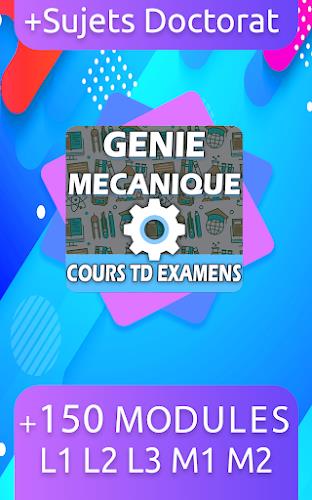 Genie Mecanique ဖန်သားပြင်ဓာတ်ပုံ 0