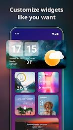 Widgets OS 17: Farbige Widgets Screenshot 1