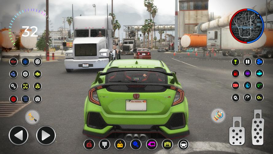 Honda Civic Racer: Max Drift Captura de pantalla 1