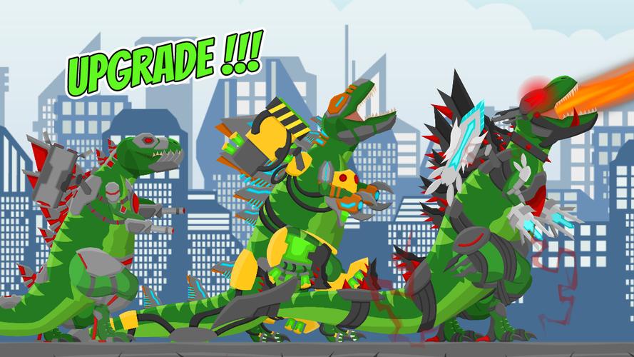 Cyborg Titan Rex: City Rampage應用截圖第2張