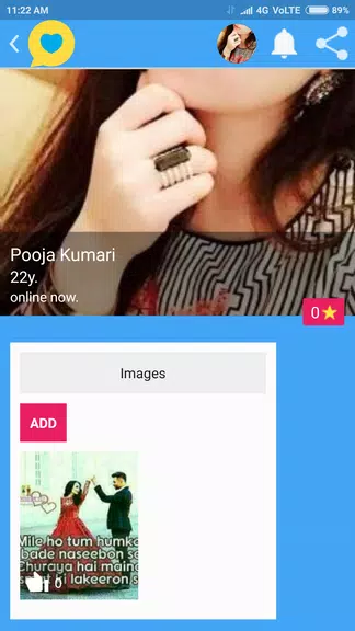 Indian Girls Chat Captura de pantalla 1