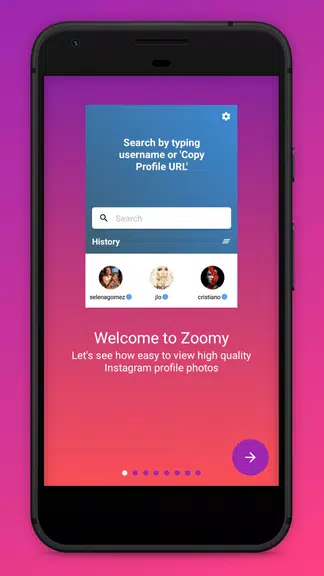 Zoomy for Instagram - Big HD profile photo picture應用截圖第0張