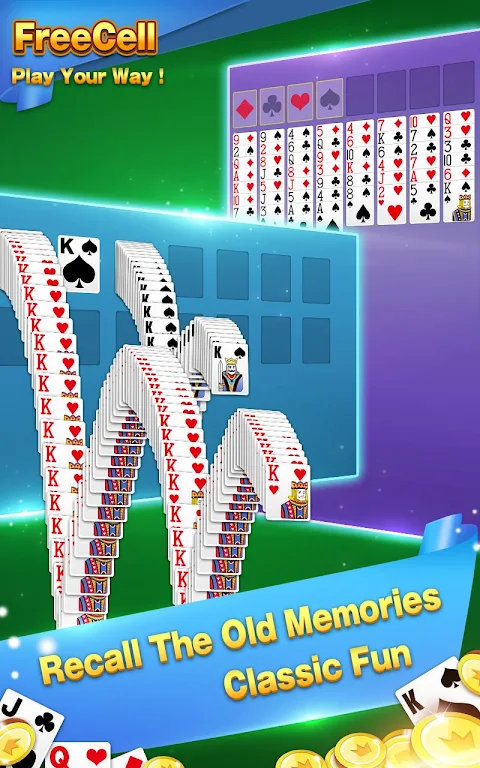 Schermata Solitaire - FreeCell Card Game 0