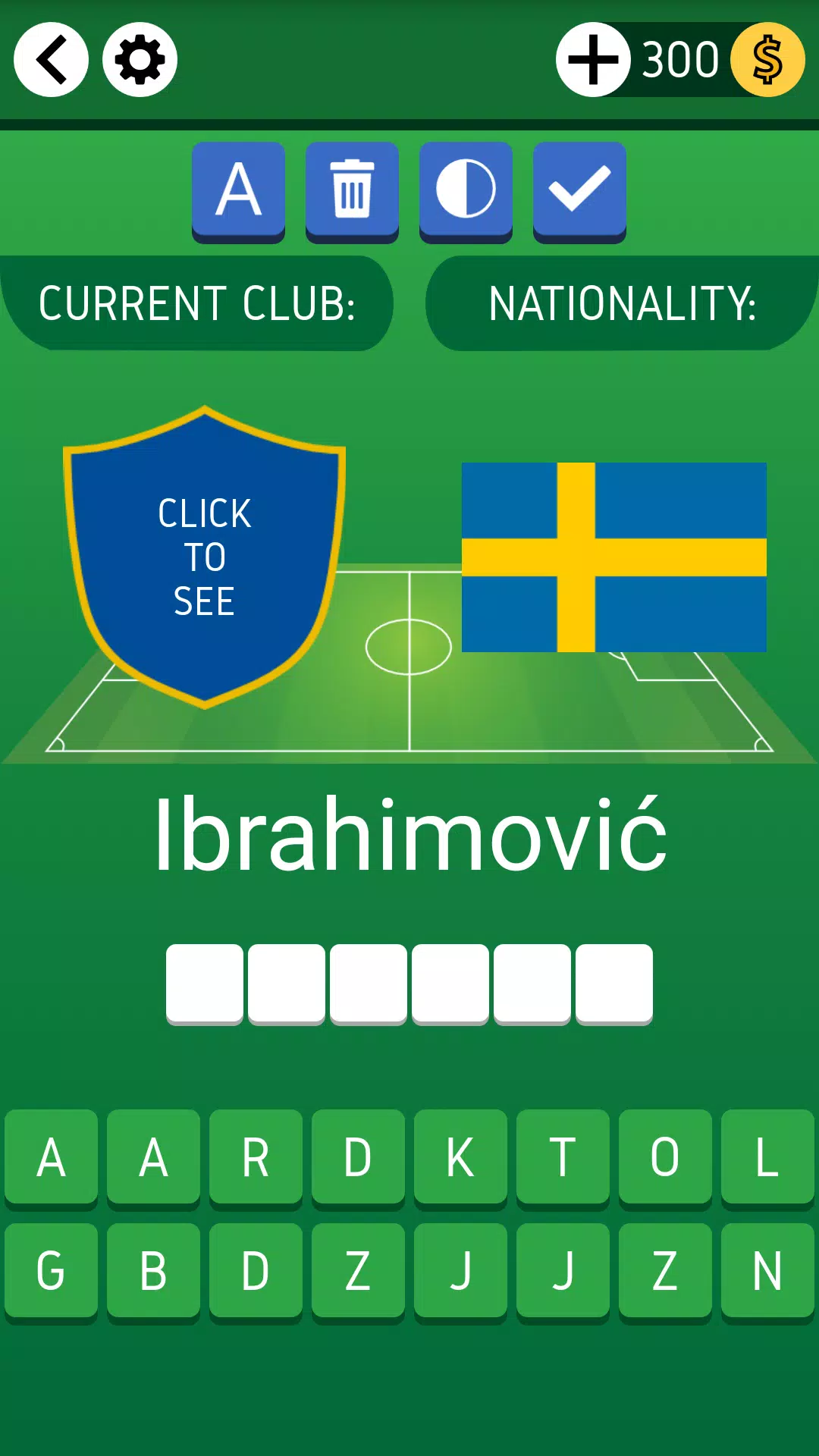 Names of Soccer Stars Quiz Captura de pantalla 1