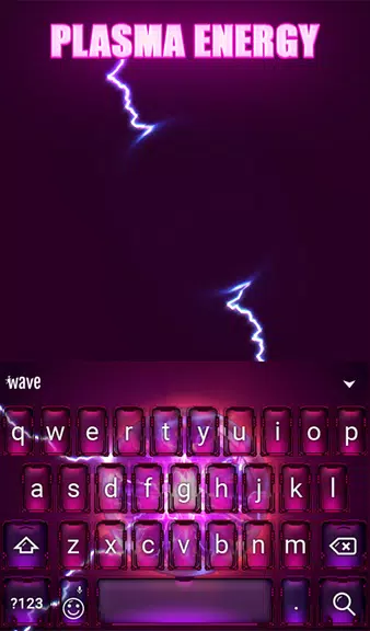 Schermata Plasma Keyboard & Wallpaper 1