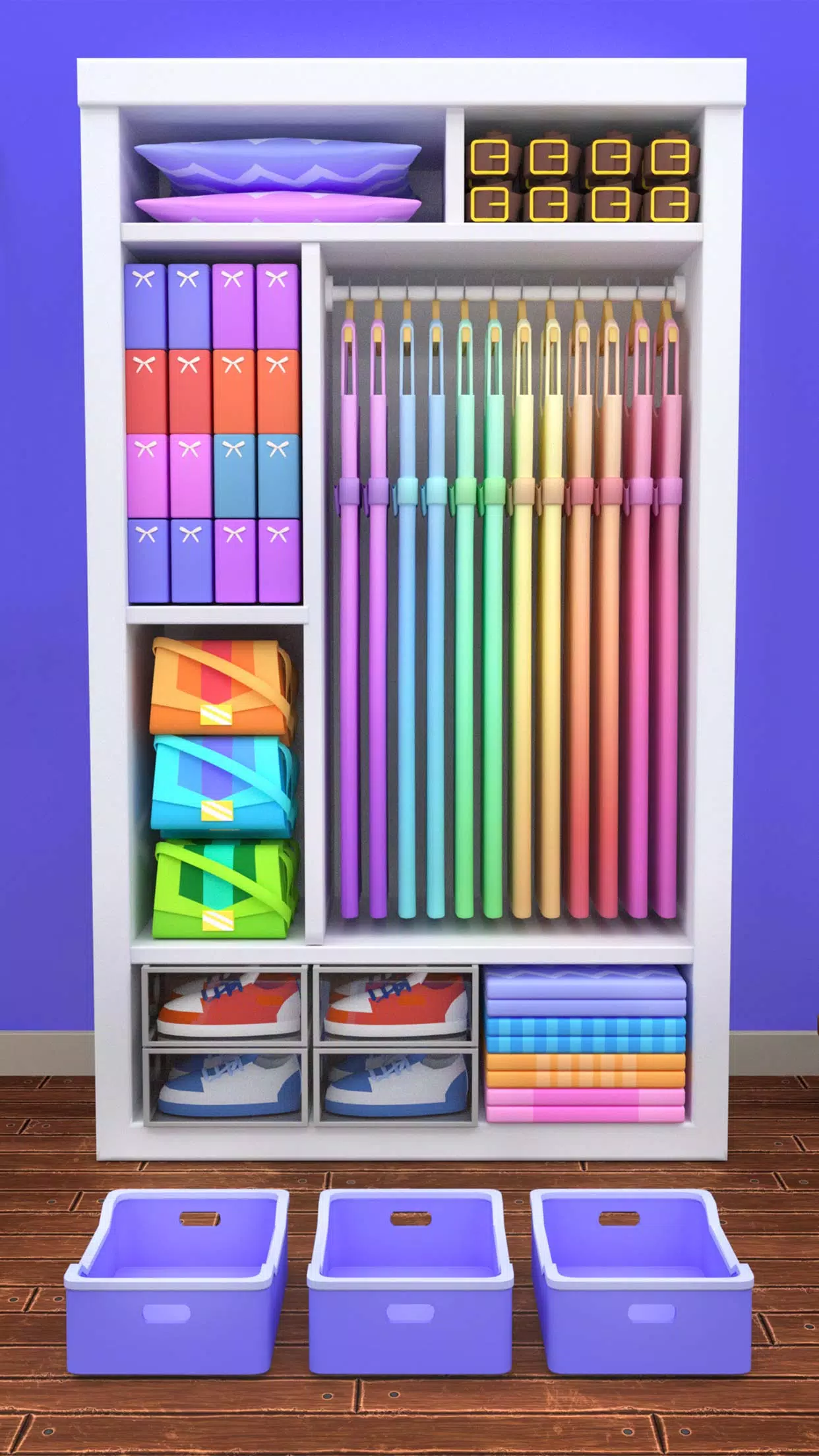 Fill the Closet: Organize Game Ảnh chụp màn hình 3