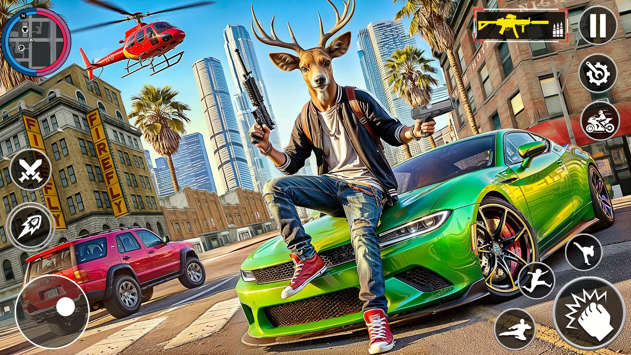 Deer Simulator 3D Open World ဖန်သားပြင်ဓာတ်ပုံ 3