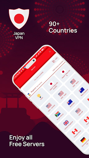 Japan VPN Get Japanese IP Capture d'écran 2