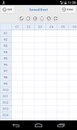 Simple Spreadsheet ภาพหน้าจอ 0