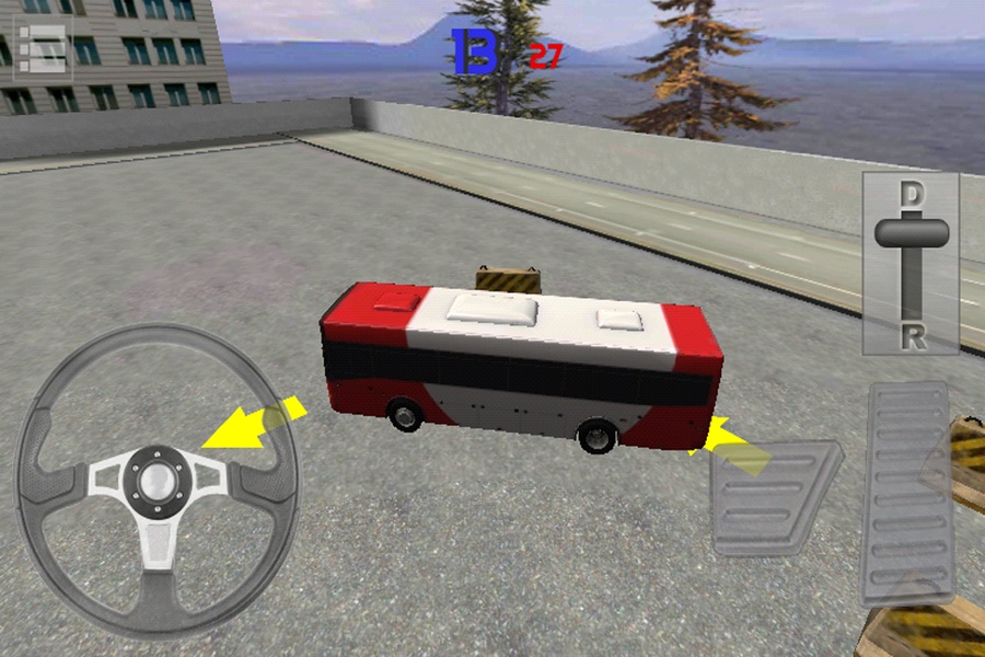 Bus Parking 3D Tangkapan skrin 0