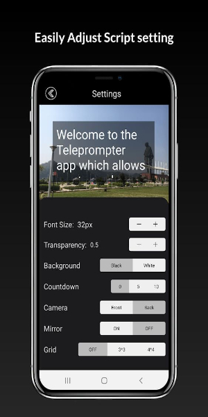 Teleprompter with Video Audio ภาพหน้าจอ 3