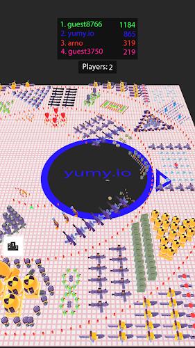 yumy.io - io - hole games ภาพหน้าจอ 1