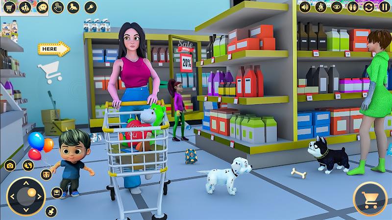 Pregnant Mom Family Game 3D स्क्रीनशॉट 2