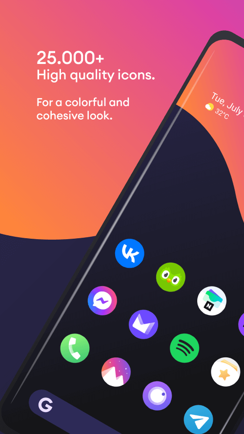 Australis - Icon Pack Mod ဖန်သားပြင်ဓာတ်ပုံ 0