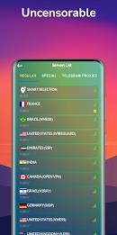 Shenzo VPN - Private & Safe Captura de pantalla 2