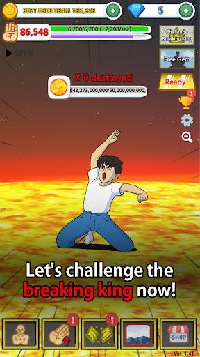 Tap Tap Breaking: Break Everything Clicker Game 스크린샷 1