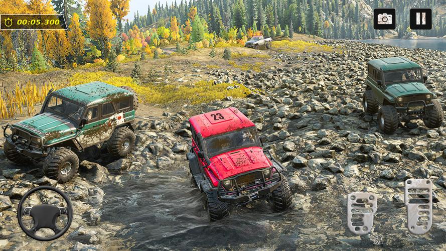 Mud Race Offroad Mudding Games Capture d'écran 1