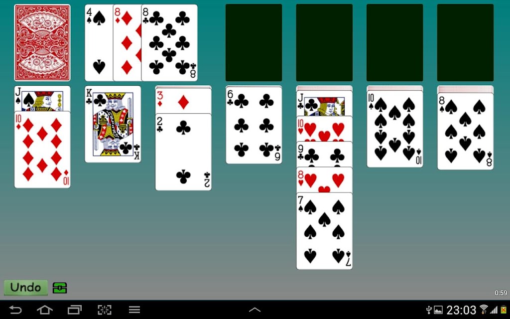 Klondike Solitaire Cards Screenshot 2