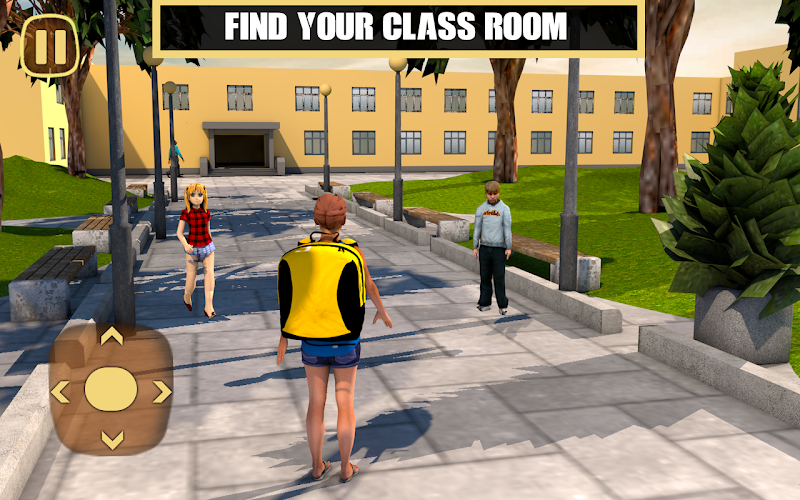 High School Girl Game: New Family Simulator 2021 Ảnh chụp màn hình 0