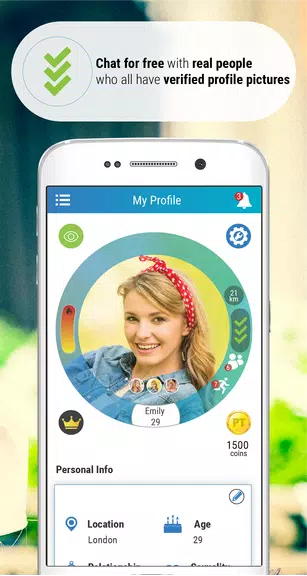 PriveTalk Real Online Dating ภาพหน้าจอ 0