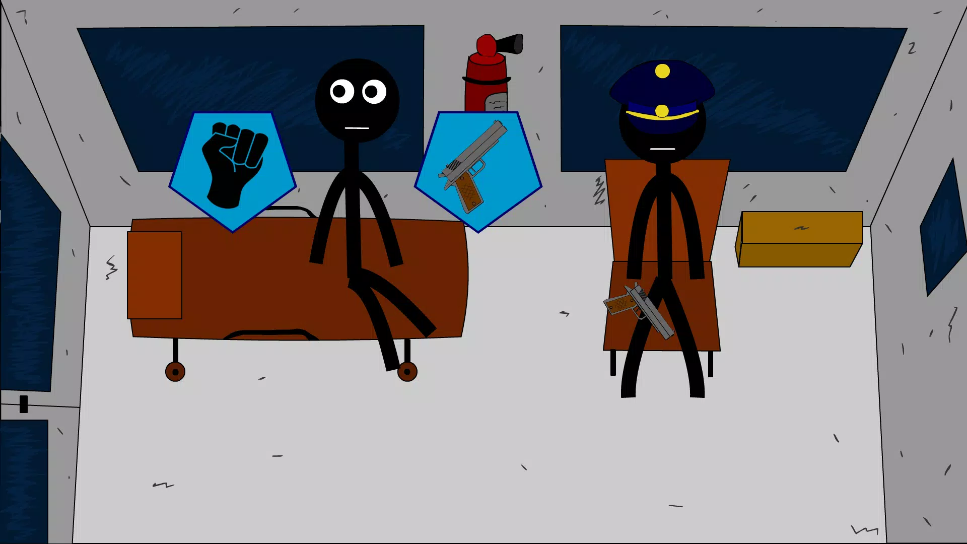 Stickman Jailbreak 2，Dumb ways Tangkapan skrin 2