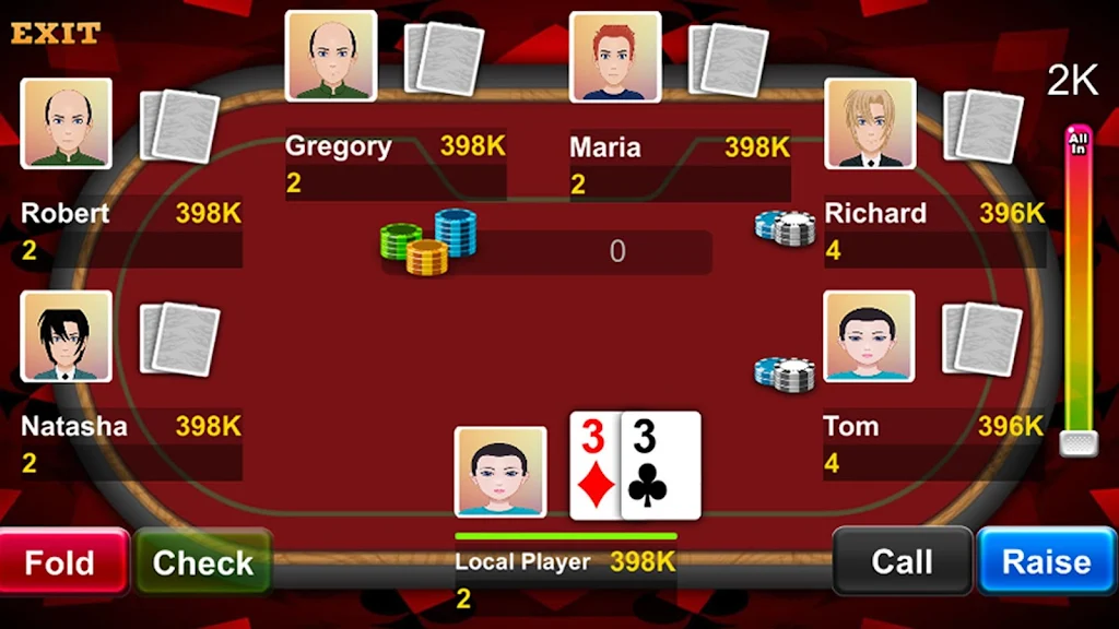 Texas Hold'em + Slot Machines 2 in 1 스크린샷 3