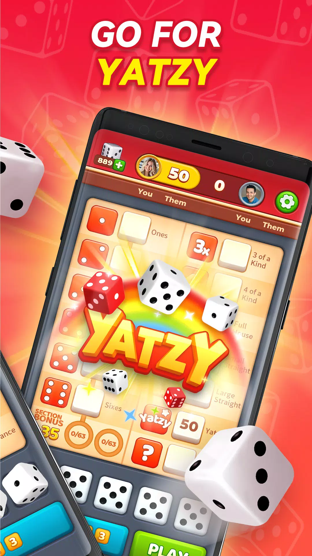 Yatzy GO! ภาพหน้าจอ 1