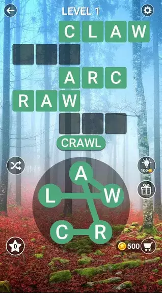 Word Land - Word Scramble Captura de pantalla 1