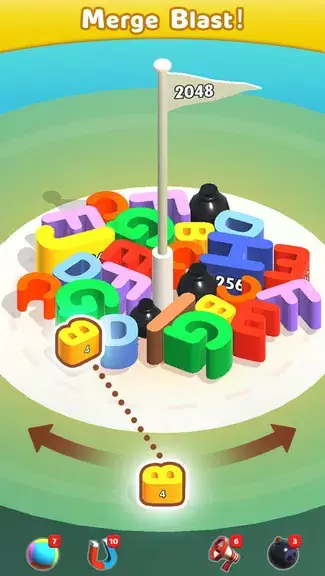 Schermata Merge Blocks 3D - 2048 Puzzle 1