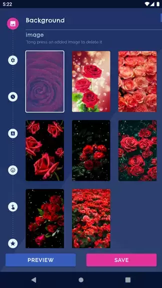 Red Rose 4K Live Wallpaper Capture d'écran 0