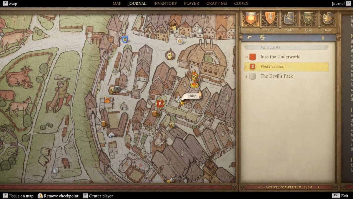 Kingdom Come: การปลดปล่อย 2 ตำแหน่ง Goatskin