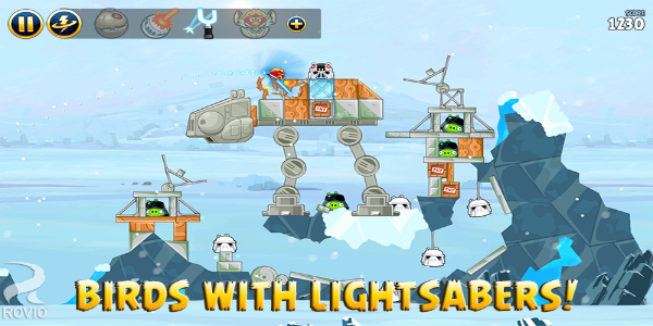 Angry Birds Star Wars Captura de tela 1