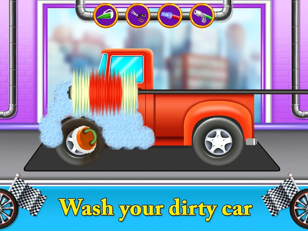 Auto car wash garage game ဖန်သားပြင်ဓာတ်ပုံ 2