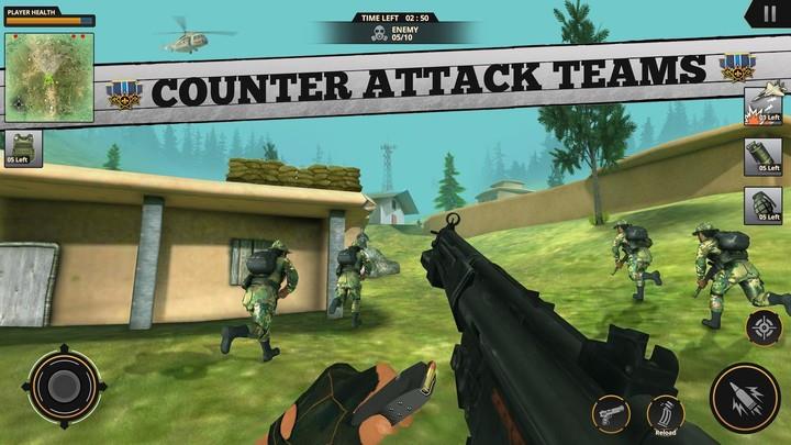 Glorious Resolve FPS Army Game ภาพหน้าจอ 0