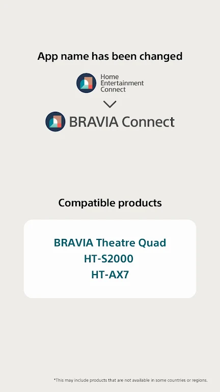 Sony | BRAVIA Connect Zrzut ekranu 0