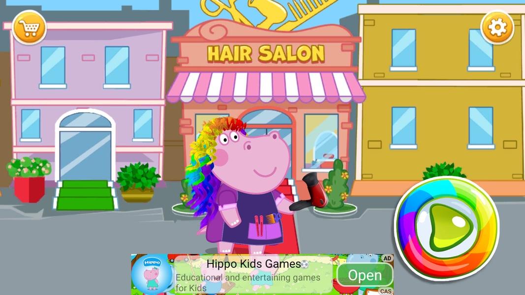 Hair Salon: Fashion Games ဖန်သားပြင်ဓာတ်ပုံ 0