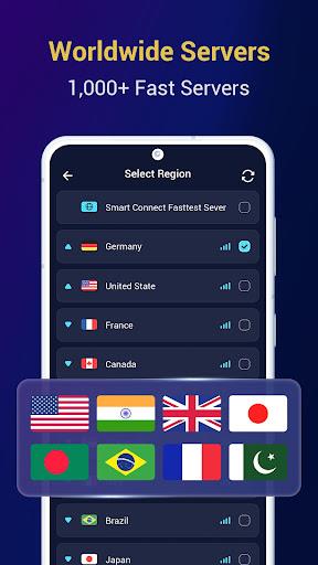 Global VPN - Smart & Security स्क्रीनशॉट 1