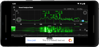 Sound Analyzer Basic ภาพหน้าจอ 3