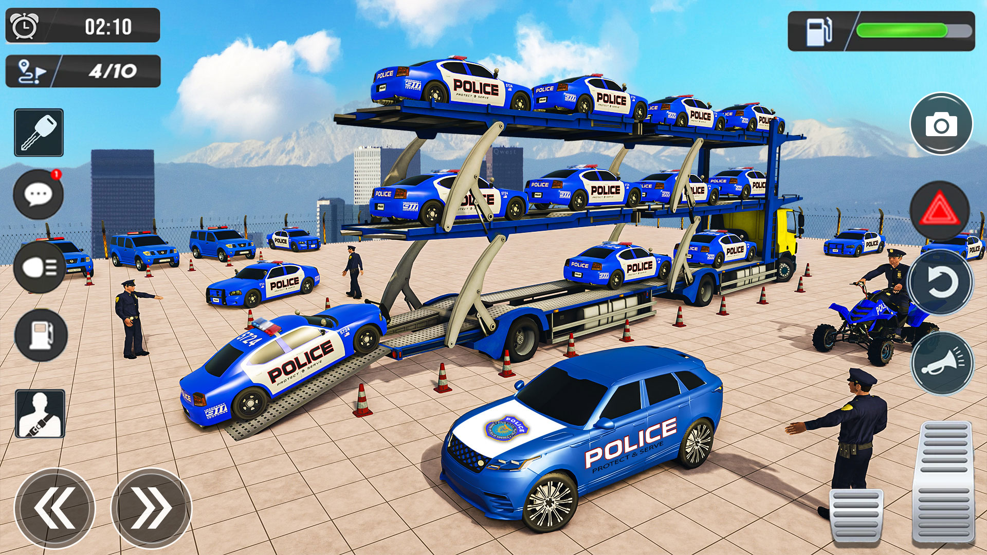 Police Games: Truck Transport स्क्रीनशॉट 2