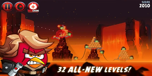 Angry Birds Star Wars 2 Tangkapan skrin 2